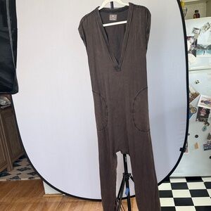 FP Movement by Free People Dark Brown Jumpsuit